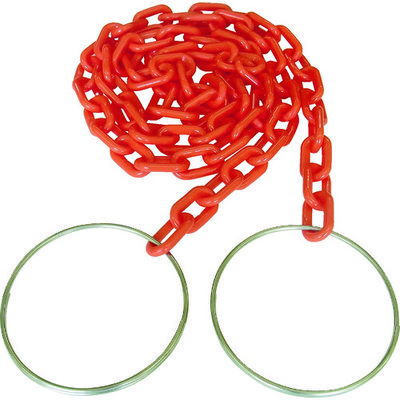 ニッサチェイン コーンチェイン 2m 赤 C-257 1本 791-4300（直送品）