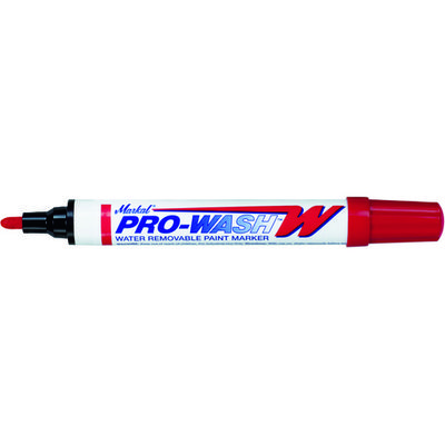 LAーCO Industries LACO 【売切廃番】Markal 工業用マーカー「PRO WASH」 赤 97032 1本（直送品）