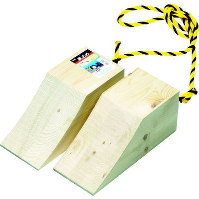 浅野木工所 木製 車止め 31100 1セット 819-0926（直送品）