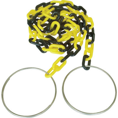 ニッサチェイン コーンチェイン 2.5m 黄×黒 C-265 1本(1個) 791-4326（直送品）