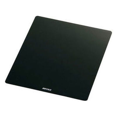 バッファロー（BUFFALO） マウスパッド メタル調 ブラック W150×D180×H0.5mm BSPD10BK 1個（直送品）