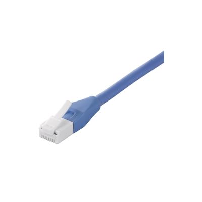 バッファロー ツメの折れないLANケーブル ストレート カテゴリ6a スタンダードタイプ 1.0m ブルー BSLS6ANU10BL（直送品）