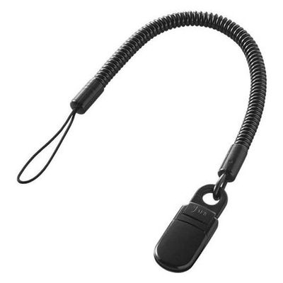 エレコム スマートフォン用ストラップ/クリップ(樹脂)/70cm/ブラック P-STCP70BK 1個（直送品）