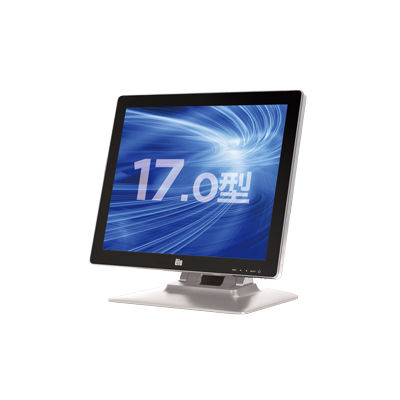 タッチパネル・システムズ 17インチTFTマルチタッチパネル液晶モニター 白 ET1723L-2UWA-1-WH-MT-ZB-G テレワーク 在宅  （直送品）