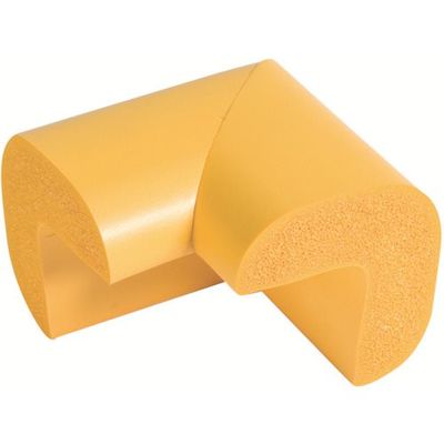 カーボーイ CARーBOY 安心クッション コーナー用 大 油面接着仕様 イエロー AC-18YS 1個 854-7789（直送品）