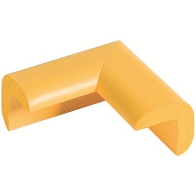 カーボーイ CARーBOY 安心クッション コーナー用 細 油面接着仕様 イエロー AC-66YS 1個 854-7869（直送品）