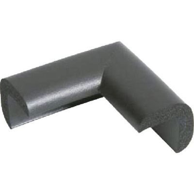 カーボーイ CARーBOY 安心クッション コーナー用 細 ブラック AC72 1個 854-7880（直送品）