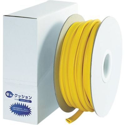 カーボーイ CARーBOY 安心クッション はさみこみ ロール巻 30m イエロー (1箱入) AC-90 1箱 854-7907（直送品）