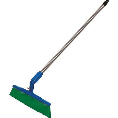 BURRTEC バーキュートプラス 衛生管理用ほうき クネットタイプ短柄 ソフト緑1 BCP30KTーBH60SG 1P 63112401（直送品）