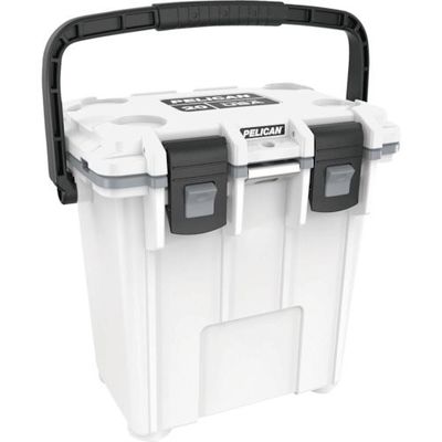 Pelican Products 20QT エリートクーラー ホワイトXグレー 20Q-1-WHTGRY 1台 337-8267（直送品）