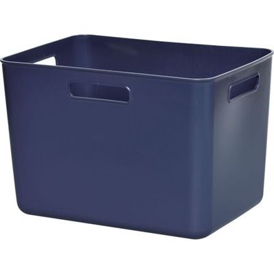 ヒマラヤ化学工業所 ヒマラヤ化学 1389 やわらかBOX/ワイド深型 ネイビー 364×259×245 138945 1個（直送品）