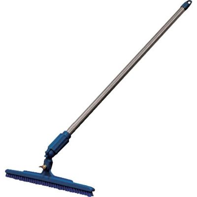 バーテック BURRTEC バーキュートプラス機械下清掃用ブラシ 短柄 青 1 ハード 63115201 1本 377-5839（直送品）