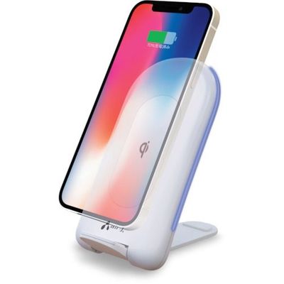 エアージェイ 3ウェイワイヤレス充電器 AWJ-PD10 WH 1個 387-1849（直送品）