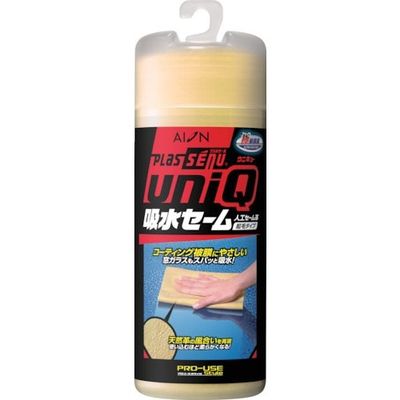 アイオン AION uniQ 吸水セーム 起毛タイプ 922-Y 1枚 381-9908（直送品）