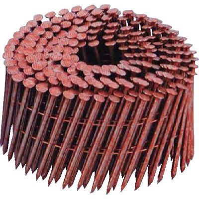 アマテイ カラーN釘/針金連結 JIS FCーN65 オレンジ 250P×10 223810302 1箱(2500本) 396-4439（直送品）