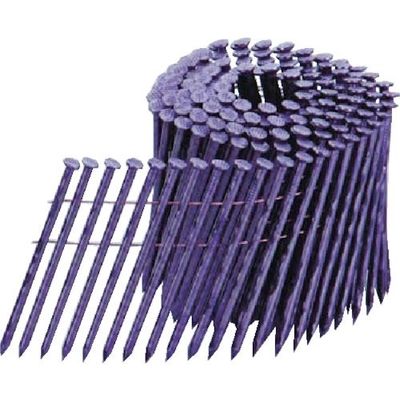 アマテイ カラーN釘/針金連結 FCーN90LH ムラサキ 120P×10 223810304 1箱(1200本) 396-4429（直送品）
