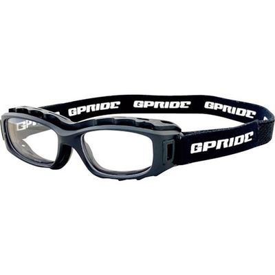 GLASSART EYEーGLOVE 93M 二眼型セーフティゴーグル ブラック (度なしレンズ) 93M-BK 1個 424-3213（直送品）