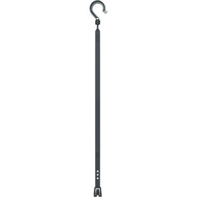 日動工業 NICHIDO 万能フッカー 500mm 丸フック付 【グレー】 BH-500SH-GY 1本 434-9587（直送品）