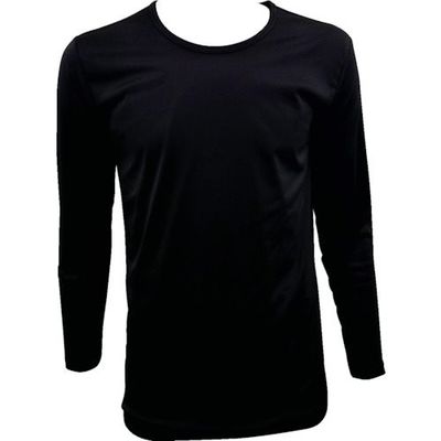 アズ BREEZE/TEX 裏起毛インナー長袖丸首シャツ 黒 M 9119-39M09 1着 434-4611（直送品）