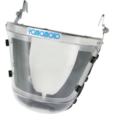 山本光学 YAMAMOTO 電動ファン付呼吸用保護具パーツ フェイスシールド KF-1H1S 1個 854-7286（直送品）