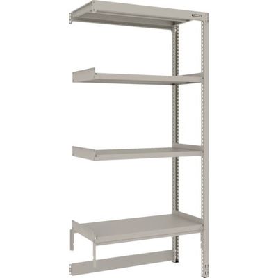 TRUSCO スチールラック M2型軽中量棚 台車天板収納型 860X450XH1800 4段 連結 M2-DB6344B 1台（直送品）