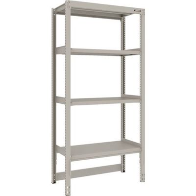 トラスコ中山 TRUSCO スチールラック M2型軽中量棚 台車天板収納型 860X450XH1800 4段 単体 M2-DB6344 1台（直送品）