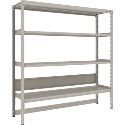 TRUSCO スチールラック M2型軽中量棚 台車天板収納型 1760X450XH1800 4段 単体 M2-DB6644 1台（直送品）