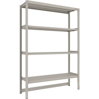 TRUSCO スチールラック M2型軽中量棚 台車天板収納型 1460X450XH2100 4段 単体 M2-DB7544 1台（直送品）