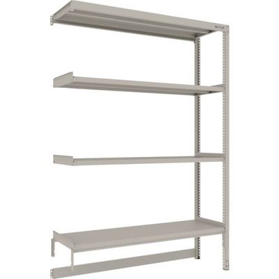 TRUSCO スチールラック M2型軽中量棚 台車天板収納型 1460X450XH2100 4段 連結 M2-DB7544B 1台（直送品）