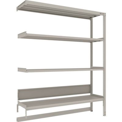 TRUSCO スチールラック M2型軽中量棚 台車天板収納型 1760X450XH2100 4段 連結 M2-DB7644B 1台（直送品）