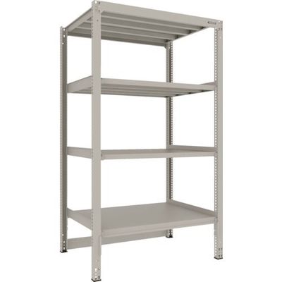 TRUSCO スチールラック M3型中量棚 台車天板収納型 H2100XW1200XD921 4段 単体 M3-DB7494（直送品）