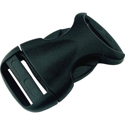 ユタカメイク 平ベルト金具 サイドリリースバックル 流線型 25mm幅用 (1個入り) JNA-125 1個 386-5771（直送品）