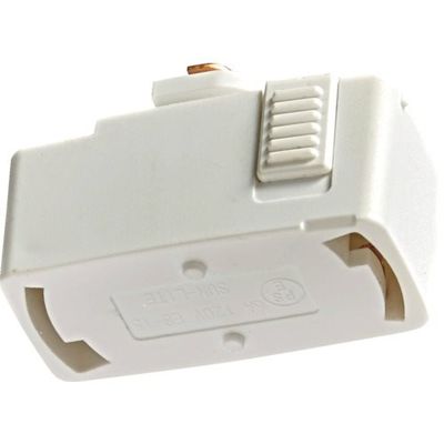 トラスコ中山 TRUSCO ライティングレール用プラグ 白 LRP-52WH 1個 381-3058（直送品）