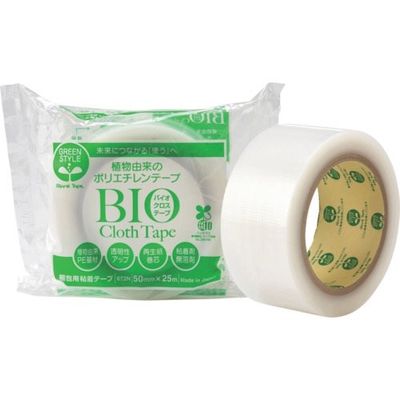 リンレイテープ 包装用バイオクロステープ EF672N 50×25 EF672N-50X25 1巻 398-5854（直送品）