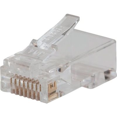 KLEIN PassーThruモジュラープラグ RJ45 CAT5E(50個入り) VDV826702A 1パック(50個)（直送品）