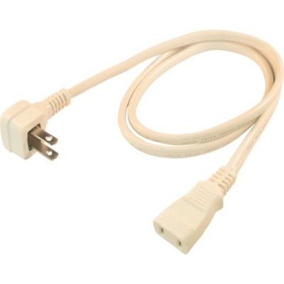 正和電工 高ワット用L型プラグ延長コード 1m T-21PKL 1本 850-1035（直送品）