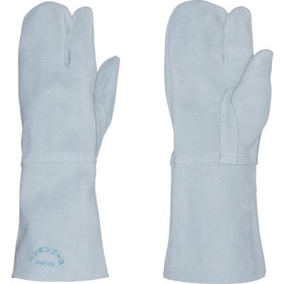 ペンギンエースジャパン ペンギンエース 溶接用床革手袋 床革3本指 フリーサイズ TH-410 1双 111-0045（直送品）