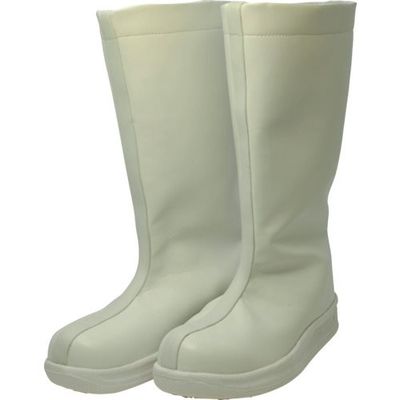 日進ゴム 日進 耐滑樹脂先芯入りブーツ ハイパーV#5400(ホワイト) 27.5cm V5400W-27.5 1足 820-2286（直送品）