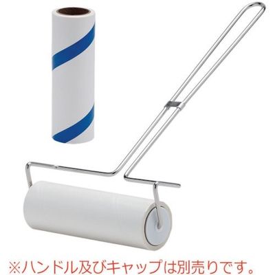 ミドリ安全 衣類用 ミドリ粘着ローラー スペアテープ らせんカットタイプ MS160K 160mm幅 100巻入り 1箱(100巻)（直送品）