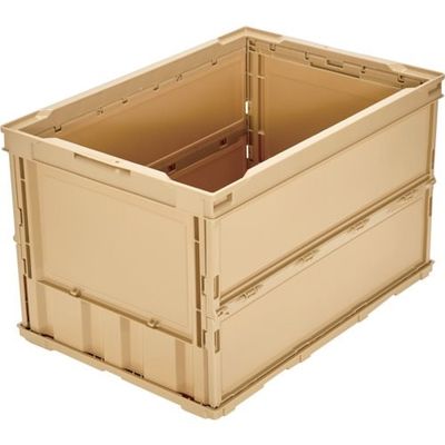 トラスコ中山 TRUSCO オリコン 薄型折りたたみコンテナ 50L LS色 TR-O50B-LS 1個 259-4766（直送品）