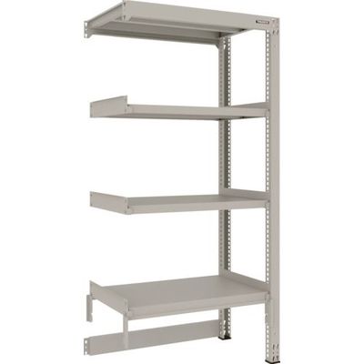 TRUSCO スチールラック M3型中量棚 台車天板収納型 W900XD571XH1800 4段 連結 M3-DB6364B（直送品）