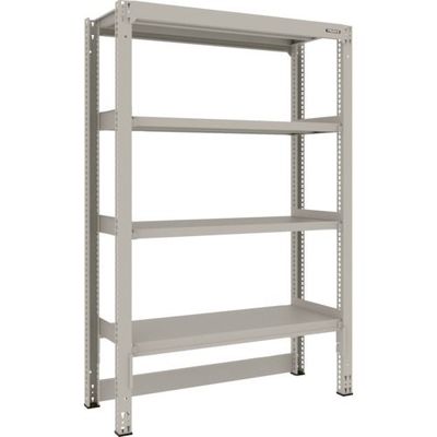 TRUSCO スチールラック M3型中量棚 台車天板収納型 W1200XD471XH1800 4段 単体 M3-DB6454（直送品）