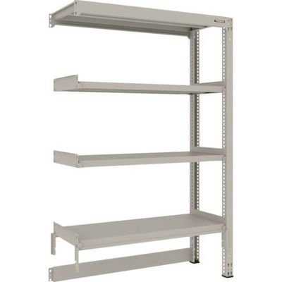 TRUSCO スチールラック M3型中量棚 台車天板収納型 W1200XD471XH1800 4段 連結 M3-DB6454B（直送品）