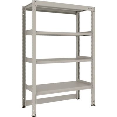 TRUSCO スチールラック M3型中量棚 台車天板収納型 W1200XD571XH1800 4段 単体 M3-DB6464（直送品）