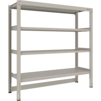 TRUSCO スチールラック M3型中量棚 台車天板収納型 W1800XD571XH1800 4段 単体 M3-DB6664（直送品）