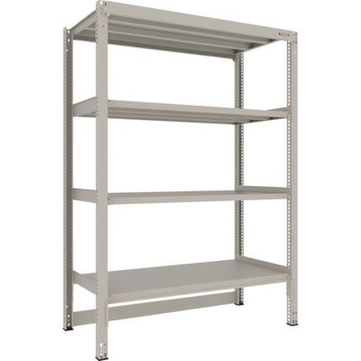 TRUSCO スチールラック M3型中量棚 台車天板収納型 H2100XW1500XD721 4段 単体 M3-DB7574（直送品）