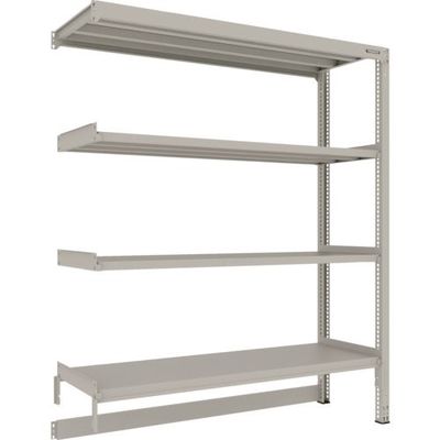 TRUSCO スチールラック M3型中量棚 台車天板収納型 W1800XD571XH2100 4段 連結 M3-DB7664B（直送品）