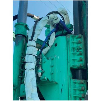 シーズ シーズファクトリー 「養生の匠」油圧ホースカバー 幅24cm 長さ5m NST000037 1枚 346-9268（直送品）