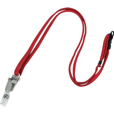 トラスコ中山 TRUSCO 脱着式名札用ストラップ 赤 TND-S-R 1枚 382-1210（直送品）