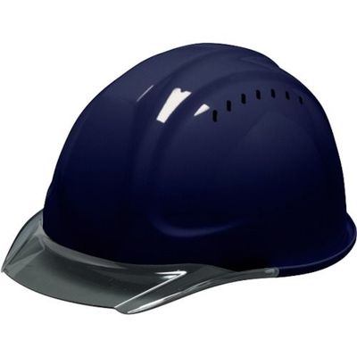 DICプラスチック DIC SYAーCVエアロメッシュ 紺/スモーク SF内装 KP付 SYA-CV-SFEM-KP-K/S 1個（直送品）